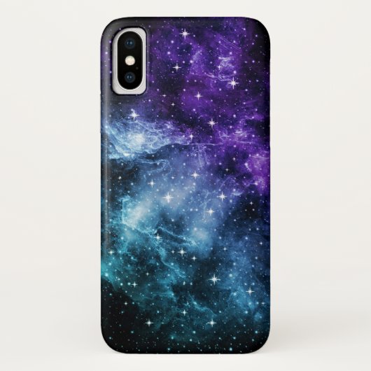 Paarse Blauwgroen galaxy Nebula Dream #1 Case-Mate iPhone Case (Achterkant)