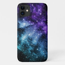Paarse Blauwgroen galaxy Nebula Dream #1 Case-Mate iPhone Case
