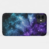 Paarse Blauwgroen galaxy Nebula Dream #1 Case-Mate iPhone Case (Achterkant (horizontaal))