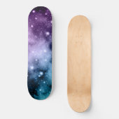 Paarse Blauwgroen galaxy Nebula Dream #2 Persoonlijk Skateboard (Voorkant)