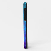 Paarse Blauwgroen Melkweg Case-Mate iPhone Case (Achterkant/links)