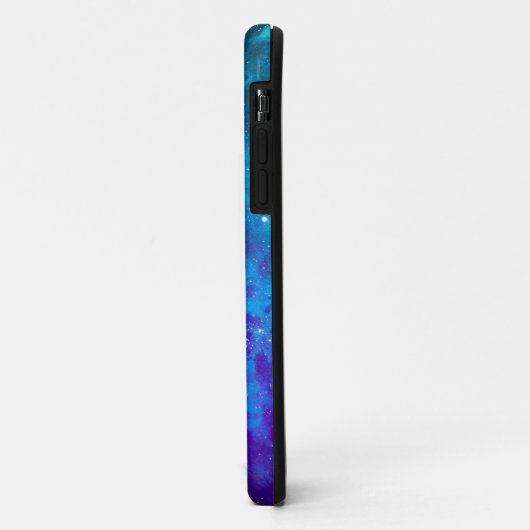 Paarse Blauwgroen Melkweg Case-Mate iPhone Case (Achterkant/links)