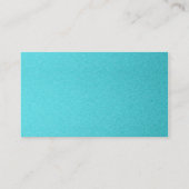 Paarse Blauwgroen Sneeuwvlok Winter Trouwplaats Ka Plaatskaartje (Achterkant)