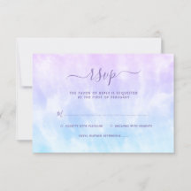 Paarse Blauwgroen Tie Dye Bat Mitzvah