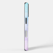 Paarse Blauwgroen Tie Dye Calligrafie Persoonlijke Case-Mate iPhone Case (Achterkant / Rechts)