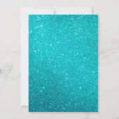 Paarse Blauwgroen uitnodiging tot het indienen van (Achterkant)