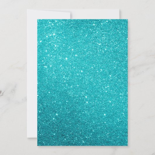 Paarse Blauwgroen uitnodiging tot het indienen van (Achterkant)