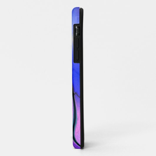 paarse bliksemflits Case-Mate iPhone case (Achterkant/links)