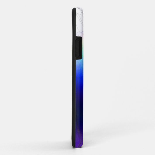 paarse bliksemflits Case-Mate iPhone case (Achterkant/rechts)