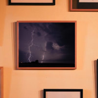 Paarse blikseminslag