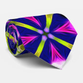 Paarse blikvanger stropdas (Opgerold)