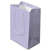 Paarse Bloei Bloemen Medium Cadeauzakje (Achterkant Gekanteld)