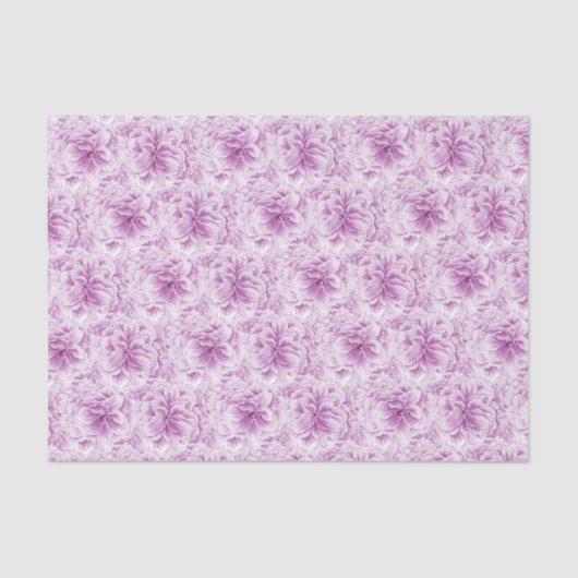 paarse bloei waterverf bloemkunstweefsel papier (Voorkant)