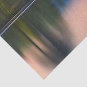 Paarse bloeiende bomen in de baai tissuepapier (Detail)