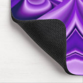 Paarse bloem, Abstracte fantastische regenboog-kun Muismat (Hoek)