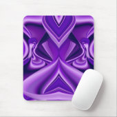 Paarse bloem, Abstracte fantastische regenboog-kun Muismat (Met muis)