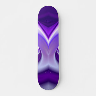 Paarse bloem, Abstracte fantastische regenboog-kun Persoonlijk Skateboard
