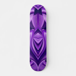 Paarse bloem, Abstracte fantastische regenboog-kun Persoonlijk Skateboard