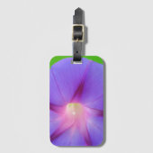Paarse Bloem Bagagelabel (Voorkant (verticaal))