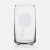 Paarse Bloem Blikvorm Glas (Achterkant)