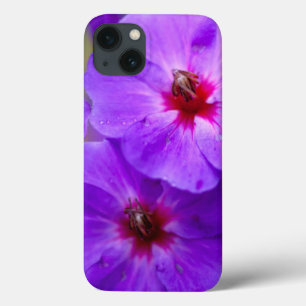 Paarse bloem iPhone 13 hoesje