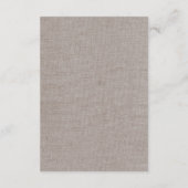 Paarse Bloem- en Lace Wedding Weekend Reisroute Informatiekaartje (Achterkant)