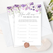 Paarse bloem Hoe oud was de bruid om mee te spelen