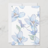 Paarse Bloem Kaart (Achterkant)