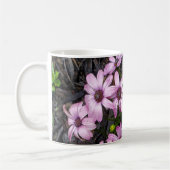 Paarse bloem koffiemok (Links)
