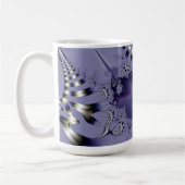 Paarse Bloem Koffiemok (Links)