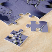 Paarse Bloem Legpuzzel (Zijkant)