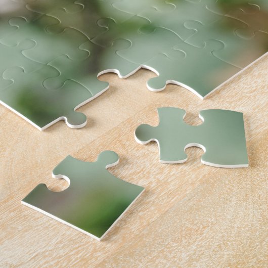 Paarse Bloem Legpuzzel (Zijkant)