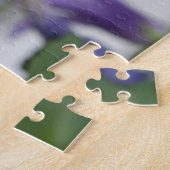 Paarse Bloem Legpuzzel (Zijkant)