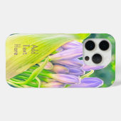 Paarse Bloem - Lelie van de Nijl Case-Mate iPhone Case (Achterkant (horizontaal))