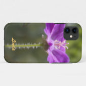 paarse bloem, paars hoesje (Achterkant (horizontaal))