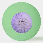 Paarse bloem pingpongbal (Voorkant)