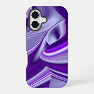Paarse Bloem Regenboog Dromen iPhone 16 Hoesje