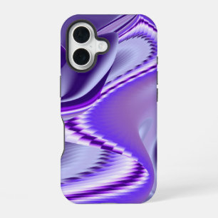 Paarse Bloem Regenboog Dromen iPhone 16 Hoesje
