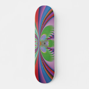 Paarse Bloem Skateboard