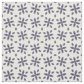 Paarse bloem stof (Swatch)