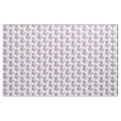 Paarse Bloem Stof & Ambachten (Yard (91,4 cm))