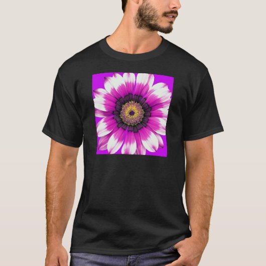Paarse Bloem T-shirt (Voorkant)