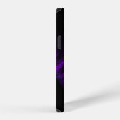 Paarse bloemblad iPhone hoesje (Rechterkant)