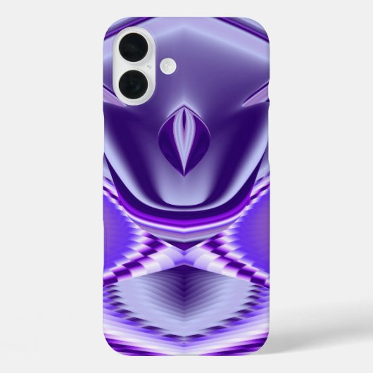 Paarse bloemdromen Case-Mate iPhone case (Achterkant)