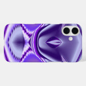 Paarse bloemdromen Case-Mate iPhone case (Achterkant (horizontaal))