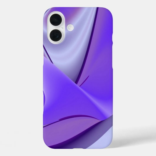 Paarse bloemdromen Case-Mate iPhone case (Achterkant)