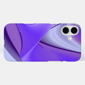 Paarse bloemdromen Case-Mate iPhone case (Achterkant (horizontaal))