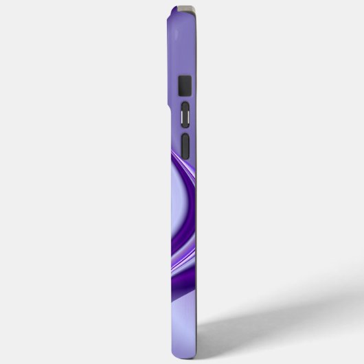 Paarse bloemdromen Case-Mate iPhone case (Achterkant / Links)