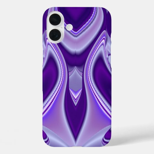 Paarse bloemdromen Case-Mate iPhone case (Achterkant)