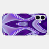Paarse bloemdromen Case-Mate iPhone case (Achterkant (horizontaal))